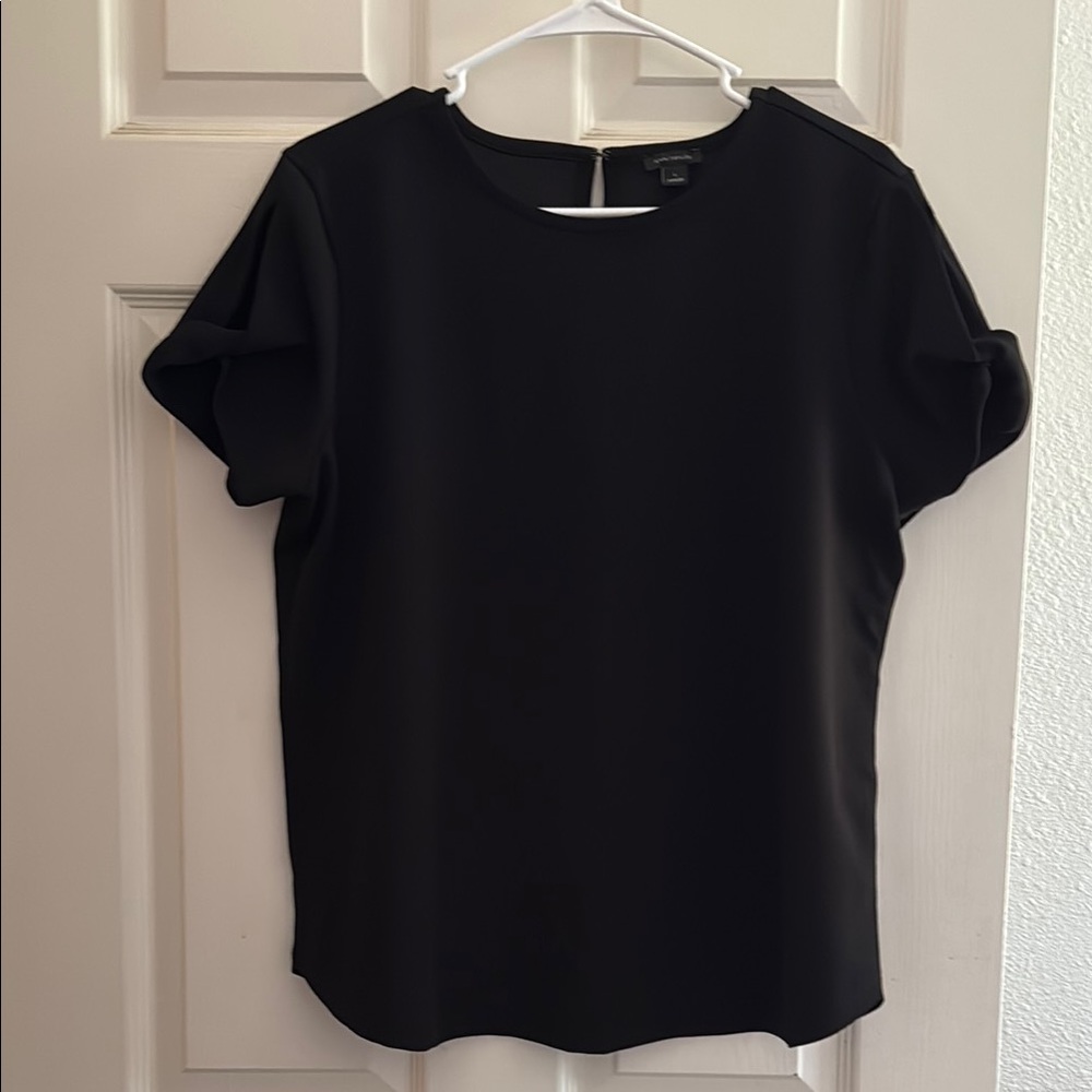 Ann Taylor Classic Black Blouse